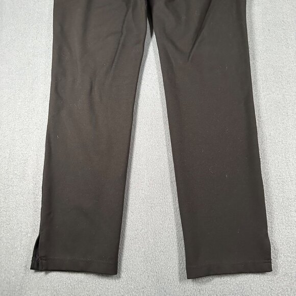 Rafaella Comfort Womens M Black Pull On Ponte Straight Leg Pants - Picture 9 of 10